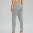 thumbnail image 5 of HAiming Women's Fleece Lined Leggings High Waisted Thermal Joggers Sweatpants Winter Casual Workout Yoga Trousers, 5 of 9