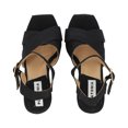 thumbnail image 4 of Sandalia De Plataforma Para Mujer Curry Negro Con Hebilla Platonia  CATALINA-03-NEGRO, 4 of 8