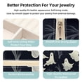 thumbnail image 3 of Halloween Ghost Travel Portable Square Jewelry Box for Rings, Earrings, Necklaces, Bracelets - Girls and Women, 3 of 6