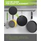 thumbnail image 3 of Encimera de cocina con tapete de silicona de 2 piezas, flexible, fácil de lavar, fácil de secar, 3 of 5