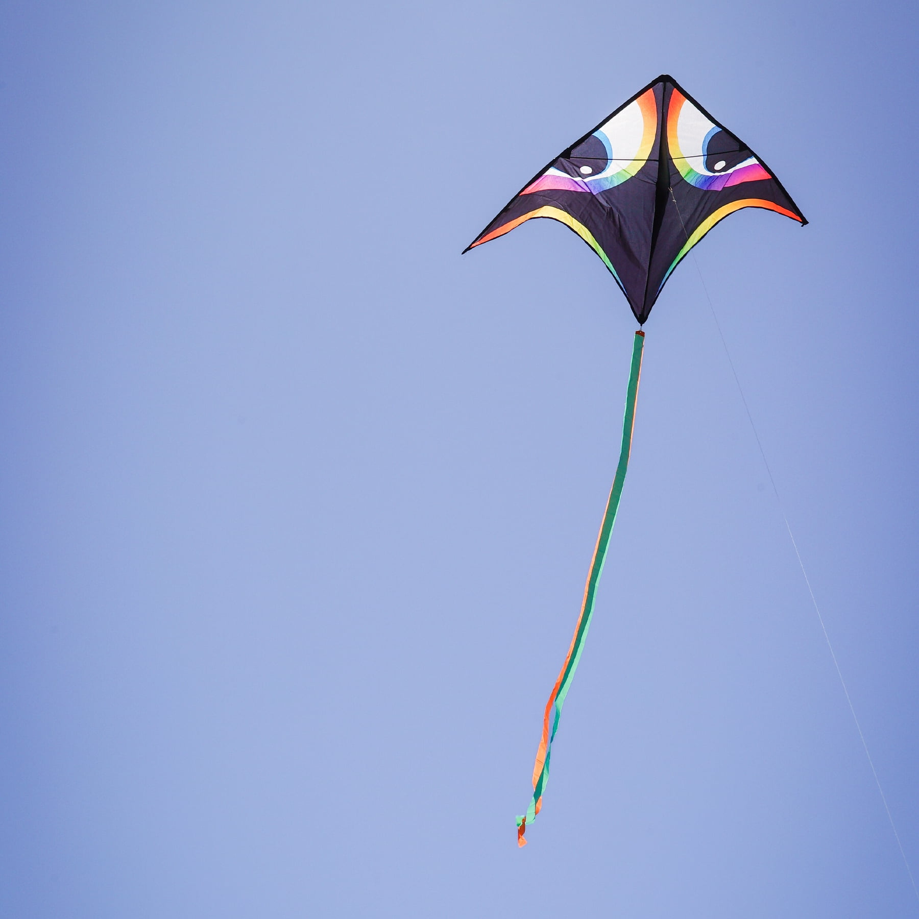 In the Breeze 3340 — Manu Aurora 72" Delta Kite - Single Line Easy Flying Kite for All Ages