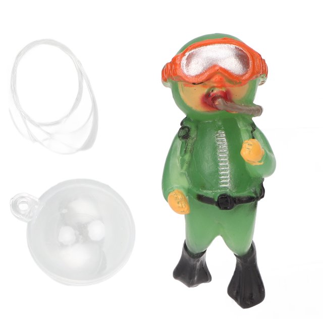 Decoración de astronauta para acuario, decoración de astronauta para acuario, decoración bonita y bonita para acuario, adornos de astronauta para pecera, rendimiento probado