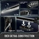 thumbnail image 5 of Set de construcción Mould King Darksaber Lightsaber con más de 885 piezas, 5 of 7