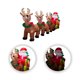 thumbnail image 4 of Inflable Navideño La Merced Trineo De Santa Claus con 3 Renos 3mts Decoración Navideña, 4 of 5