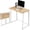 Oak, variant on Homy Casa Folding Desk for Home Office, 31.5 Inch Compact Foldable Computer Writing Table, Portable Craft Sewing Table for Small Spaces, Oak