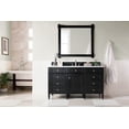 thumbnail image 5 of James Martin Furniture 650-V60S-BKO-2GLB Brittany 60 in. Single Vanity with 2 CM Galala Beige Marble Top, Black Onyx, 5 of 5