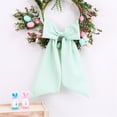 thumbnail image 2 of Festival Decoration Spring Summer Decoration Spring Bows Ribbon Bow for Wreaths Holiday Bow Home Decor Door Window Basket Ribbon Bow Wreath Ribbon Bows for Front Door Tree Bow Green(Material Kit), 2 of 9