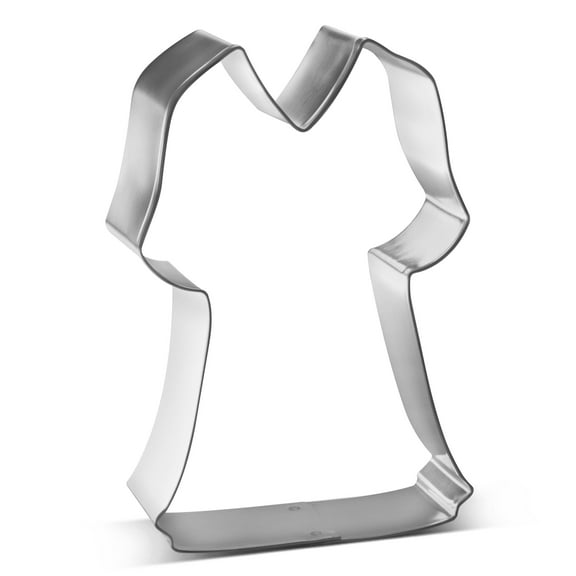 Nurse Scrubs Cookie Cutter 4 in B1498 - Foose Cookie Cutters - USA Tin Plate Steel