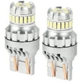 thumbnail image 1 of Muyoka 2 bombillas LED DC 12 V-24 V T20 con 23 LED 1200 lm luces traseras de coche LED 7000 K bombillas de luz antiniebla blanca IP67 impermeable T20 luz de freno luz de señal de giro bombilla de repu Muyoka Hogar, 1 of 6