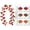 multicolor, variant on Yyuenw 78.74in Artificial Maple Leaf Fall Garland Hanging Vine, Autumn Foliage Decor for Halloween Thanksgiving Fireplace Door Indoor Outdoor Home Decor