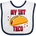 thumbnail image 3 of Inktastic My 1st Taco Boys or Girls Baby Bib, 3 of 4