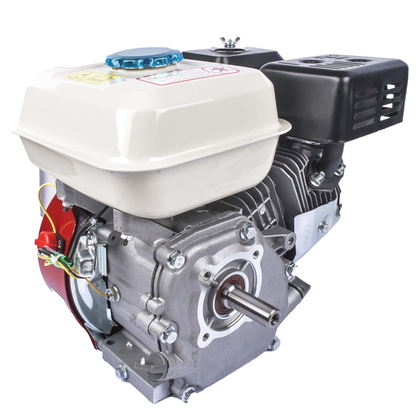 GELUOXI 6.5HP 160cc Gas Engine 4-Stroke OHV Air Cooled for Industrial and Agricultural Equipment