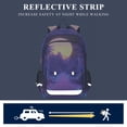 thumbnail image 5 of FORMRS Unisex School Backpack 17" Student Travel Bag with Laptop Compartment, Blue Road, 5 of 7