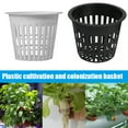 thumbnail image 2 of Plastic Garden Mesh Net Pot Hydroponic Basket Planting Nursery Grow Supplies For Clone Planting, 2 of 6
