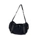 thumbnail image 4 of Bolso de hombro para hombre, de nailon, moderno, con cierre de cremallera, correa ajustable, bolso de gimnasio, bandolera Negro, 4 of 9