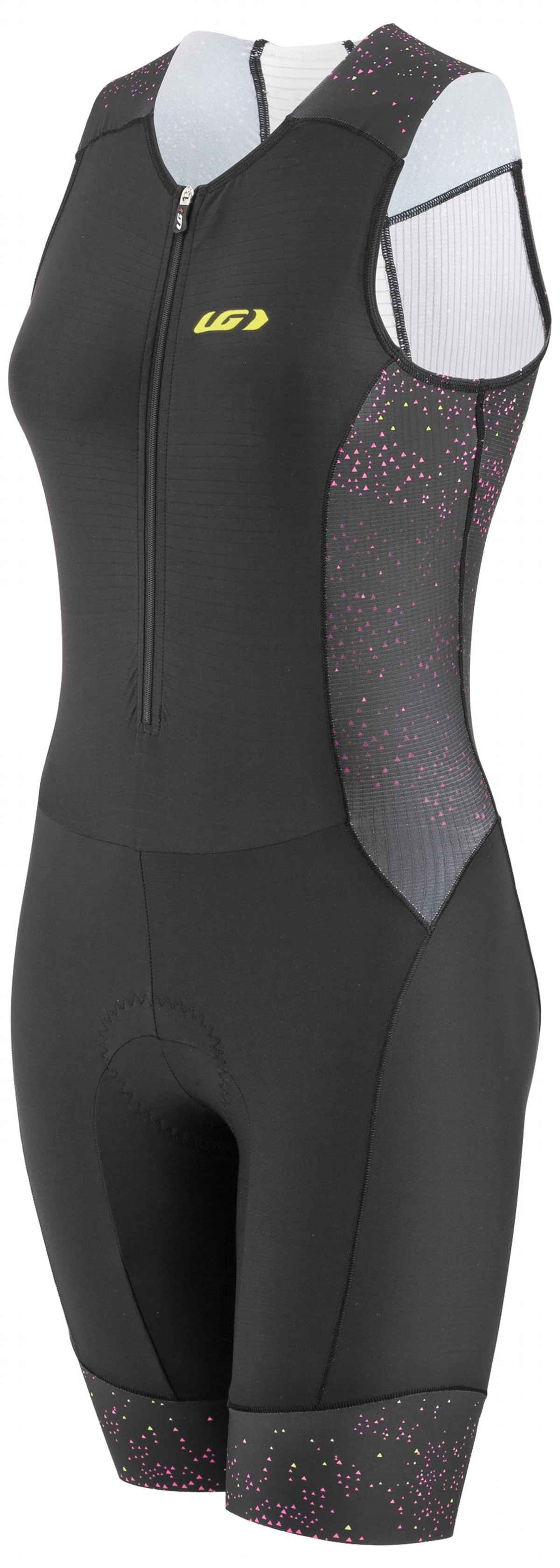 Louis Garneau Pro Femme Carbone Triathlon Costume Géométrie XL Retail $150 