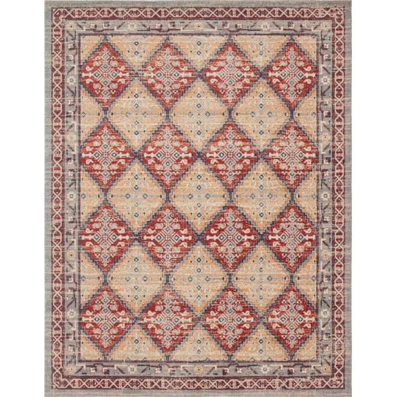 Rivaj Randal Red Rug