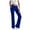 Blue, variant on Jalioing Women's Yoga Pants Solid Casual Athletic Trousers Slim Straight Leg Drawstring Waist Sport Pants with Pocket