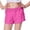 Hot Pink, variant on Girls Athletic Yoga Shorts Athletic Shorts for Sport Running Yoga Gym Workout Summer Casual Shorts 5-14 Years