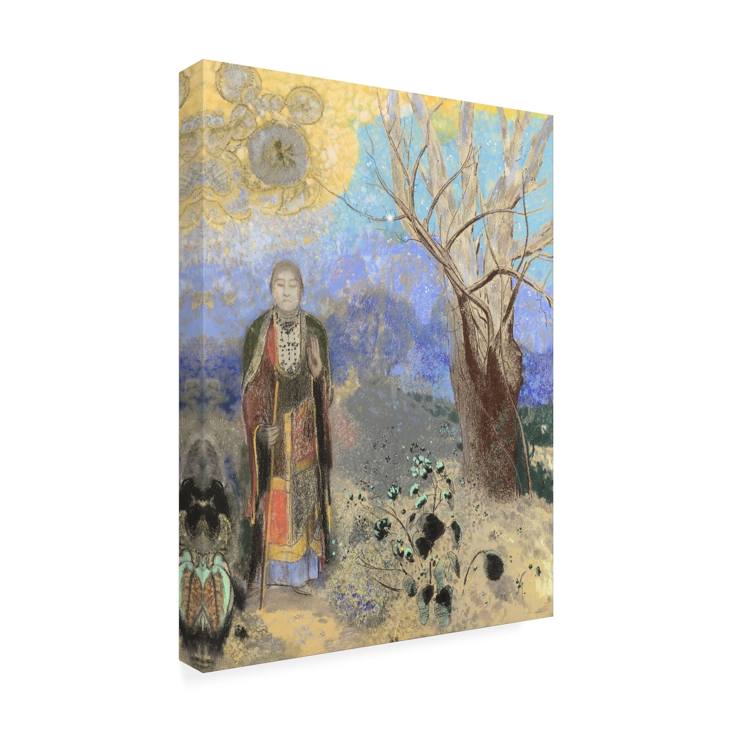 Odilon Redon 'Buddha' Canvas Art