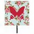 thumbnail image 2 of Caroline's Treasures BB1034-RS-BU-SH4 Butterfly Shabby Chic Blue Roses Leash or Key Holder, Blue, Single Hook, multicolor, 2 of 2