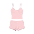 thumbnail image 4 of Short Sets Women Two Piece Outfits Sets Sleeveless Tank Tops Shorts Summer Clothes Beach Outfits for Women, 4 of 5
