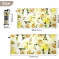 thumbnail image 3 of Coolnut Yellow Wildflowers Beach Towel Fast Drying Camping Towels Sand Free Beach Blanket Soft Absorbent Travel Sport Towel for Gym Bath Shower Swimming 30" x 60" Washcloth Gift, 3 of 7