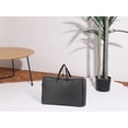 thumbnail image 7 of Unique Bargains 1 Pack Clothes Storage Bags Moving Bags Dark Gray 24*16*10in, 7 of 7