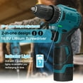 thumbnail image 2 of Amdohai Perceuse Sans Fil 16,8 V Tournevis Électrique Domestique Réglage des Modes de Rotation Réglage Perceuse au Lithium Amélioration de la Maison Outil Électrique, 2 of 8