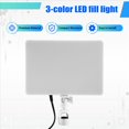 thumbnail image 4 of Luz de Relleno Universal con Clip LED de 12 Pulgadas con Control Remoto, Luz de Colores, Ajustable, Modelo Enchufable para Joyería en ., 4 of 9