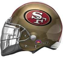 San Francisco 49ers Helmet 24in Jumbo Foil Balloon Football Party