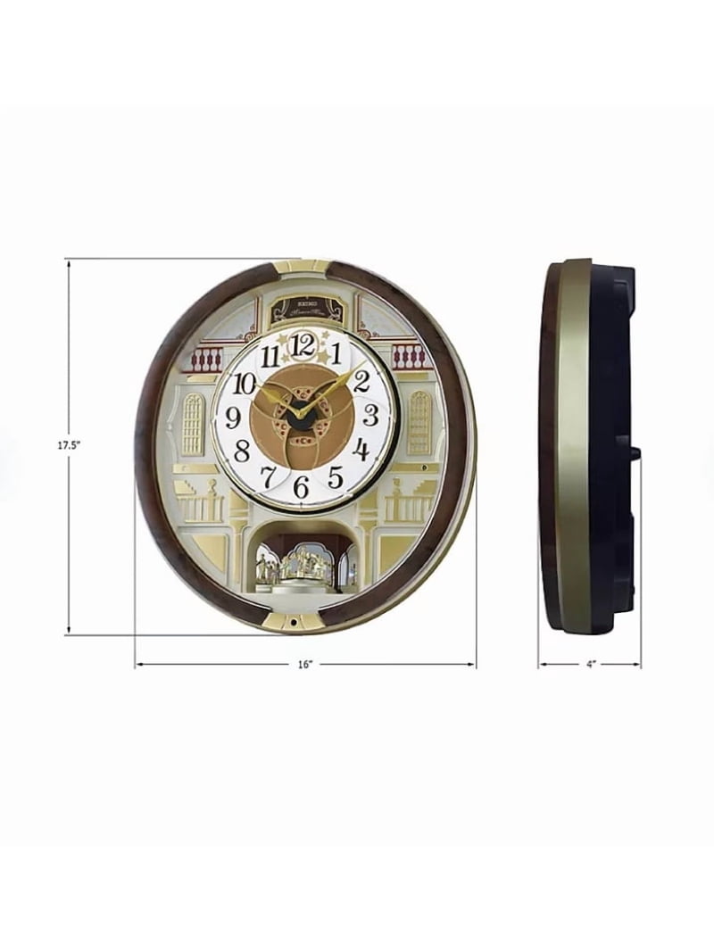Seiko, Melodies in Motion 2024 Musical Wall Clock, Limited Edition