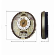 Seiko Melodies in Motion 2024 Musical Wall Clock, Limited Edition Quartz Movement Exclusive