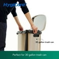 thumbnail image 4 of HygiCare 30 Gallon Drawstring Trash Bags, 120ct, Super Strong, Leakproof, Unscented, 4 of 6