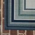 thumbnail image 5 of Balta US, Inc Kalena Bordered Indoor/Outdoor Area Rug Blue 7'10" x 10' 8' x 10' Navy, Sage, Teal, 5 of 5
