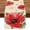 Poppy, variant on Spring Summer Poppy Flower Table Runner, Red Gold Floral Butterfly Kitchen Dining Table Decoration, Seasonal Burlap Indoor Outdoor Home Decor Party Supply 13 x 72 Inches