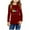 Burgundy, variant on Odeerbi Kids Boys Girls Long Sleeve Shirt Fall Winter Base Layer Cartoon Printed Undershirt Cute Print Shirts Crewneck Tops Dressy Casual Blouses Kids Clothes Olive Green