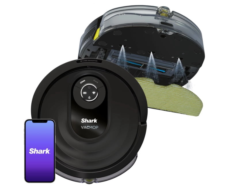 Refurbished Shark RV2002WD AI VACMOP WiFi Connected Robot Vacuum and