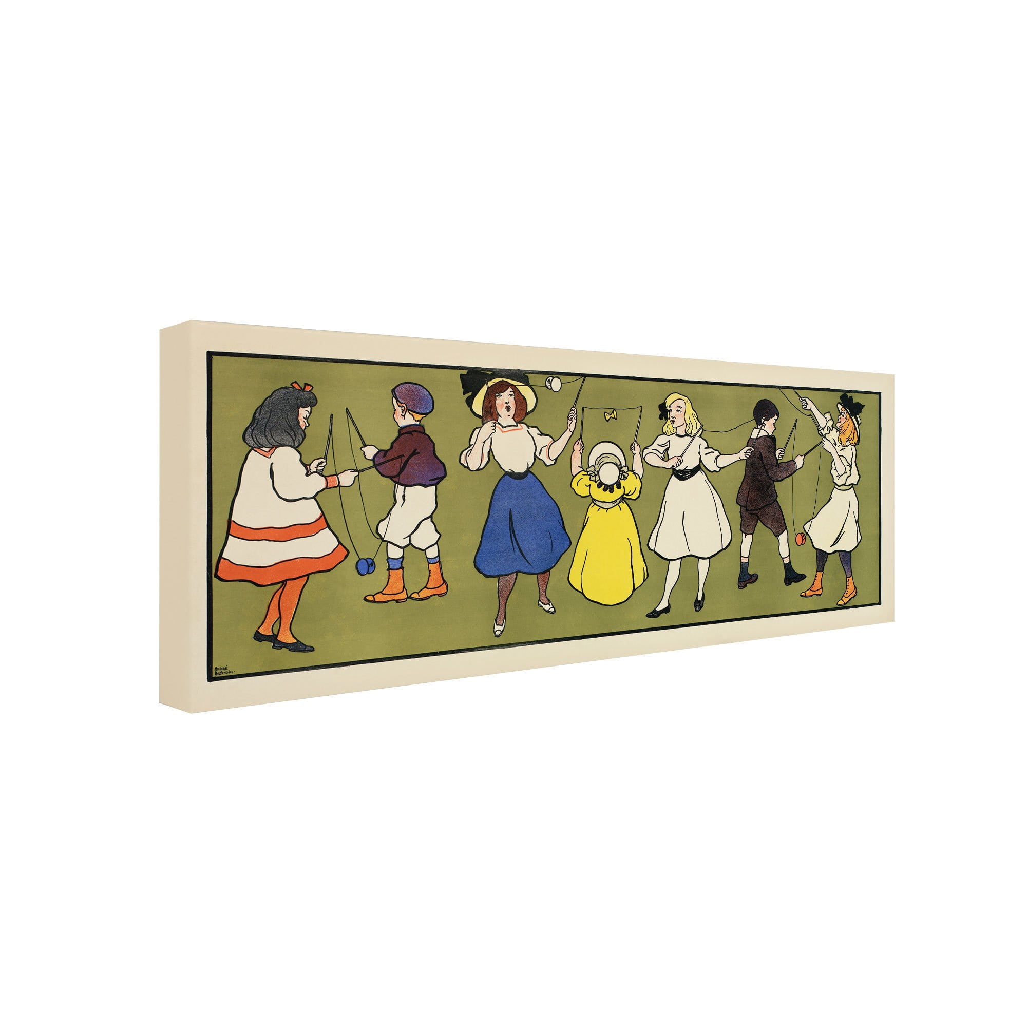 Children's Panel - Girls' Canvas Art