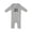 AC-Heather Grey, variant on Grandchild Best Babcia Ever Baby Romper Coveralls