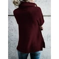 thumbnail image 2 of Sherrylily Fall Winter Women Sweaters Casual Turtleneck Long Sleeve Soft Knitted Pullover, 2 of 7