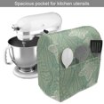 thumbnail image 2 of Green Stand Mixer Cover, Lace Style Graphic Pattern of Flourishing Forest Elements Butterflies, Kitchen Appliance Organizer Bag Cover with Pockets, 5 Quarts, Pale Green Turquoise, by Ambesonne, 2 of 4