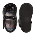 thumbnail image 4 of Josmo Baby Girls Mary Jane Flats with Bow Detail: Non, Slip Sole Wedding Flower Girls Shoes (Little Kid), Black Patent, 7, 4 of 7