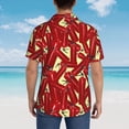 thumbnail image 6 of Bixox Men's Hawaiian Shirts Men's Fire Extinguisher Print Short-Sleeve Shirt-X-Large, 6 of 8