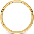thumbnail image 2 of 14K Yellow Gold Light Comfort Fit Brush Satin Fancy Band (Size 7) Made In United States yb112l-7, 2 of 5