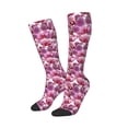 thumbnail image 2 of Balery Orchids Flowers Printed Novelty Socks Men's Women's Crew Socks Sports Socks Knee High Socks Cotton Socks Quirky and Cool Socks, 2 of 9