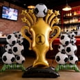 thumbnail image 4 of Set de globos de fútbol FUCIHOMA de 150 cm con trofeo de 98 cm y balones, 4 of 7