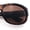 Tortoise, variant on SA106 Night Driving Sunglasse for Men UV400 Blue Light Glare Reduction Anti Glare Wraparound Shiny Black Frame