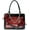 Red, variant on JennyShop Gothic Spider Web Black Series Leather Bag, Fashion Butterfly Handbag, Large Capacity Square Handbag