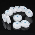 thumbnail image 5 of U8MO 10 Rolls Clear Elastic Crystal Threads Beading Strecth Cords String Pick Size-1mm,4m/roll, 5 of 9